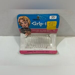 Vintage NOS Grip Tuth Hair Comb by Diadem USA